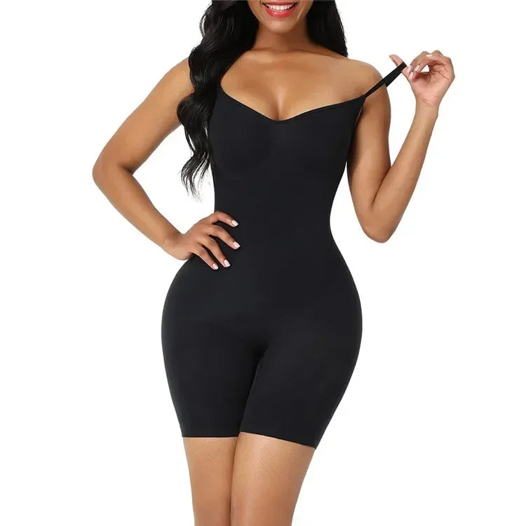 Body Gainant Sans Coutures – bretelles réglables.