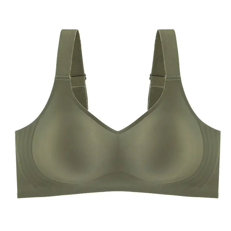 Soutien-gorge Push-Up Bretelles Larges Sans Armatures – Maintien & Confort Grande Taille