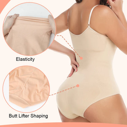 Bodysuit Gainant Corps Entier – Ventre Plat, Taille Fine & Fesses Galbées