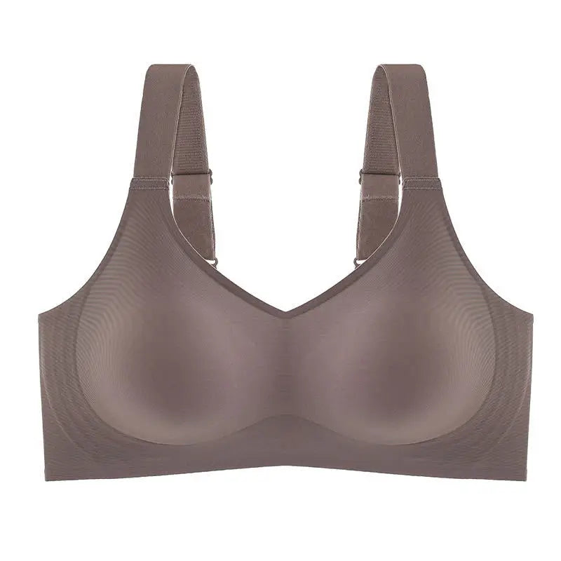Soutien-gorge Push-Up Bretelles Larges Sans Armatures – Maintien & Confort Grande Taille