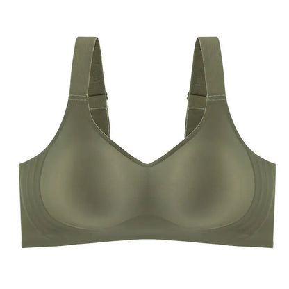 Soutien-gorge Push-Up Bretelles Larges Sans Armatures – Maintien & Confort Grande Taille