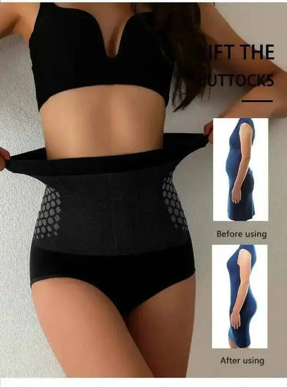 Culotte  Gainante Taille Haute Sans Coutures – Ventre Plat & Fesses Galbées