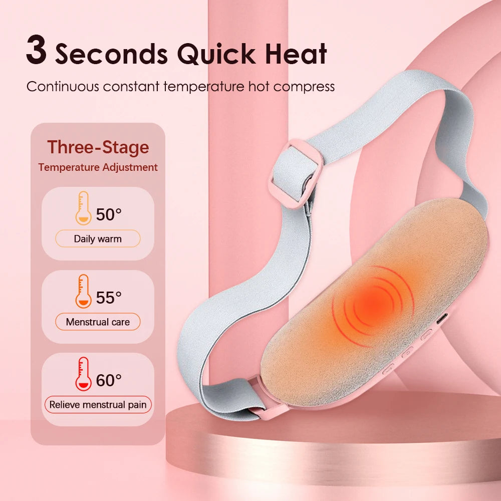 Ceinture Chauffante Menstruelle – Chaleur & Massage Apaisants