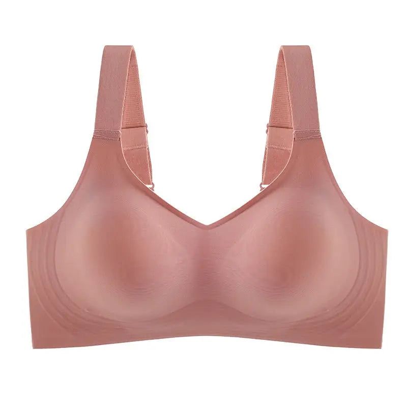 Soutien-gorge Push-Up Bretelles Larges Sans Armatures – Maintien & Confort Grande Taille