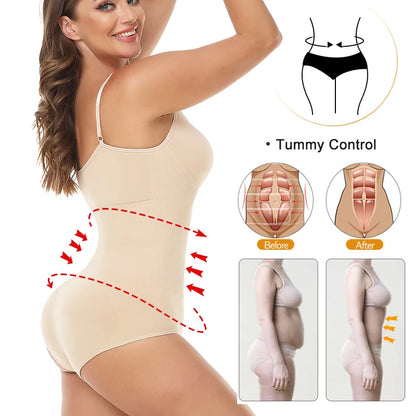 Bodysuit Gainant Corps Entier – Ventre Plat, Taille Fine & Fesses Galbées