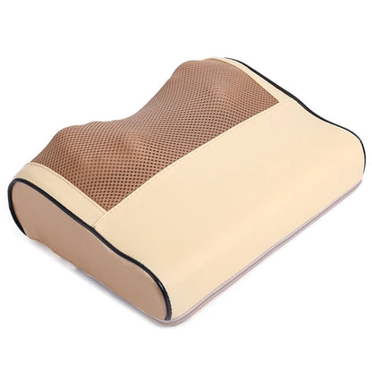 Masseur Cervical Infrarouge Chauffant – Coussin de Massage Électrique Nuque, Épaules & Dos