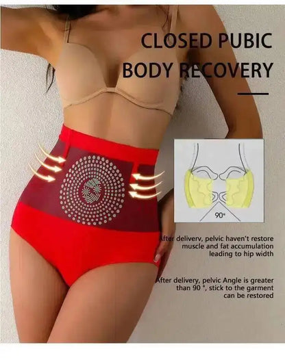 Culotte  Gainante Taille Haute Sans Coutures – Ventre Plat & Fesses Galbées