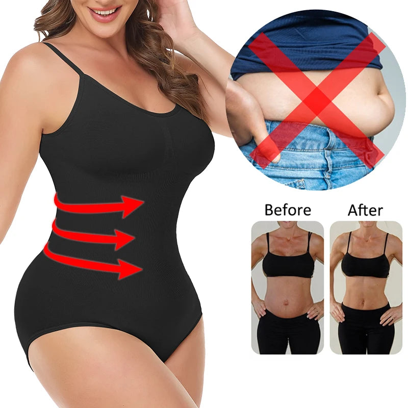 Bodysuit Gainant Corps Entier – Ventre Plat, Taille Fine & Fesses Galbées